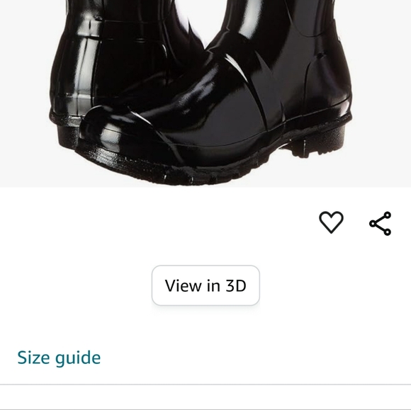 NEW Hunter Tall Black Shine Boots size 8 - Picture 12 of 12